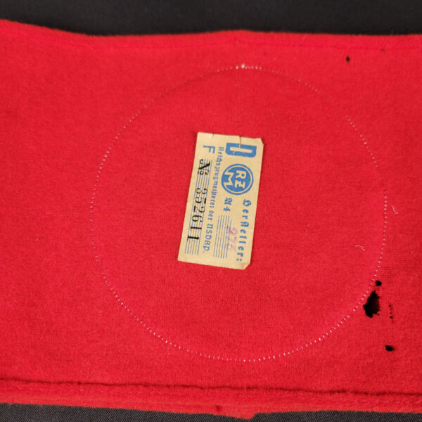 NSDAP Wool Armband RZM Tag - Image 9