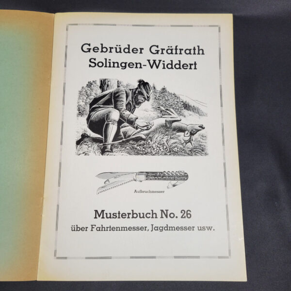 Gebruder Grafrath Solingen Dagger & Hunting Catalog - Image 2
