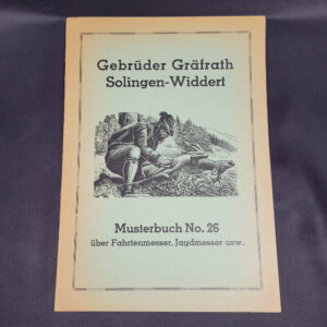 Gebruder Grafrath Solingen Dagger & Hunting Catalog