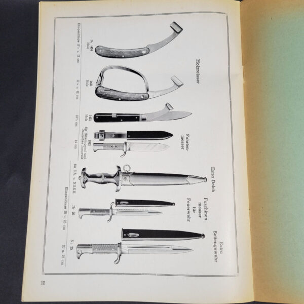 Gebruder Grafrath Solingen Dagger & Hunting Catalog - Image 6
