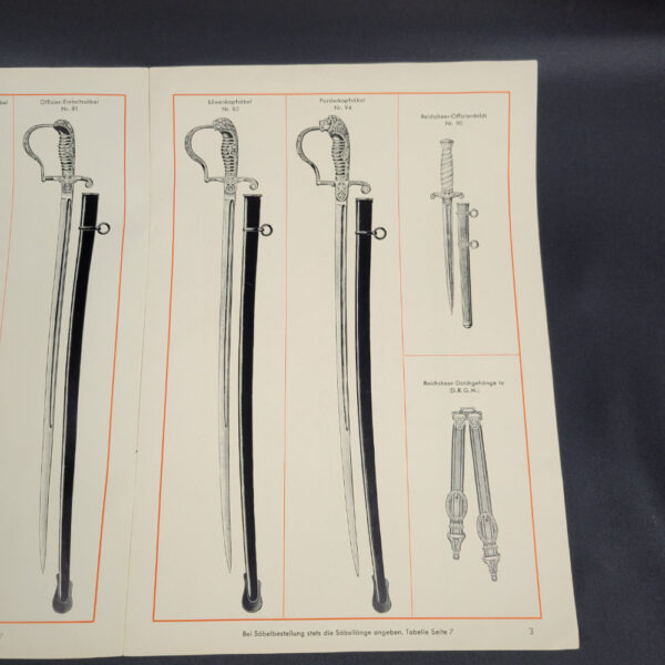 Paul Seilheimer Solingen Dagger Sword Edged Weapon Catalog - Image 3