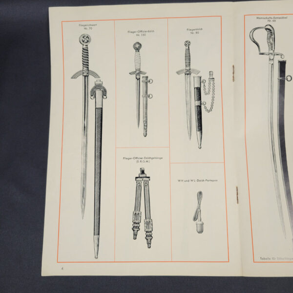 Paul Seilheimer Solingen Dagger Sword Edged Weapon Catalog - Image 4