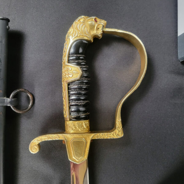 General Erwin Rauch Surrender Sword With Dossier (No Maker - Voos Pattern) with COA - Image 11