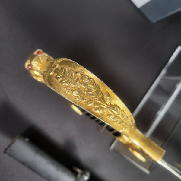 General Erwin Rauch Surrender Sword With Dossier (No Maker - Voos Pattern) with COA - Image 9