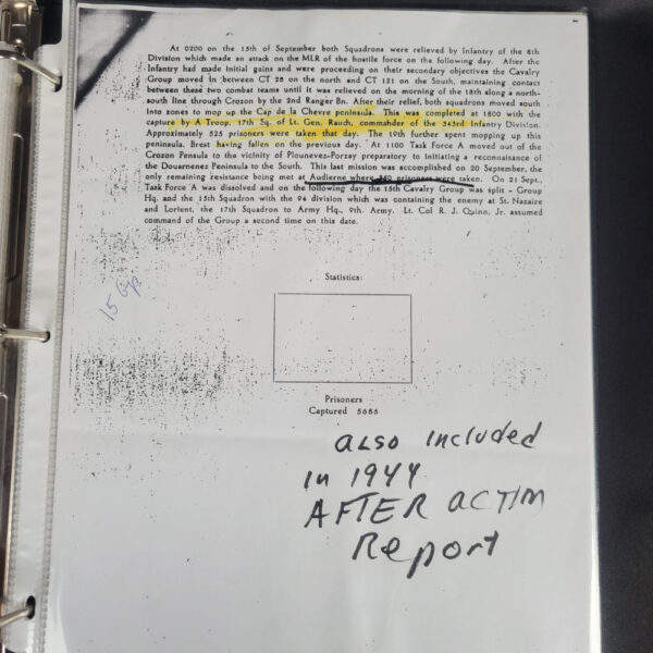 General Erwin Rauch Surrender Sword With Dossier (No Maker - Voos Pattern) with COA - Image 18