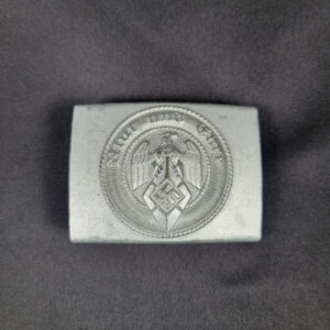 HJ Hitlerjugend belt buckle by RZM M4/24 Fredrich Linden W/ Tag