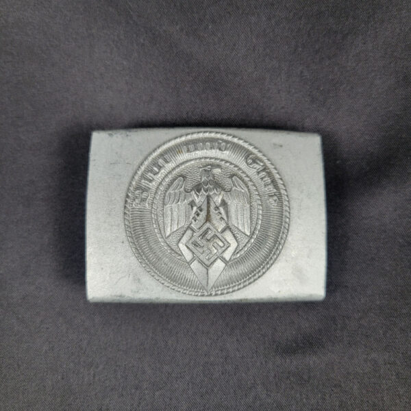 HJ Hitlerjugend belt buckle by RZM M4/24 Fredrich Linden W/ Tag