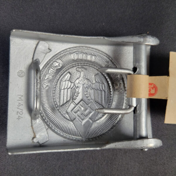 HJ Hitlerjugend belt buckle by RZM M4/24 Fredrich Linden W/ Tag - Image 8