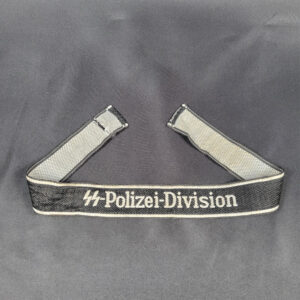SS Polizei (Police) Division Cuff Title Bevo Full Length