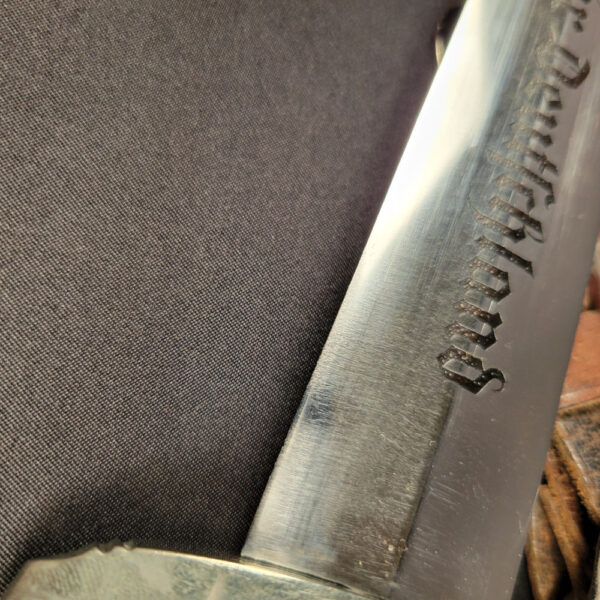 Early Gebr. Bohme Nachfl. Brotterode SA Dagger with Hanger - Image 10