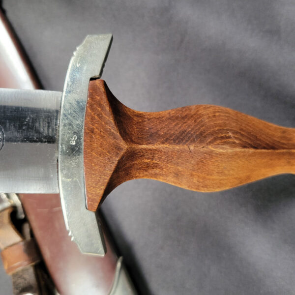 Early Gebr. Bohme Nachfl. Brotterode SA Dagger with Hanger - Image 6