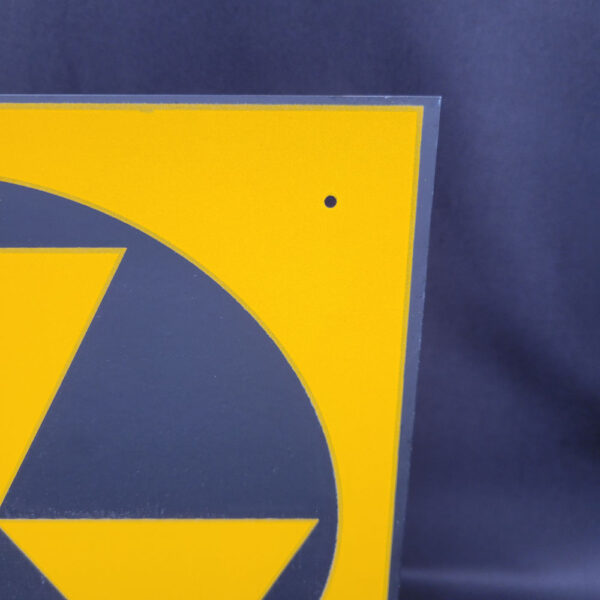 Original Fallout Shelter Department of Defense Sign - Image 2