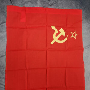 USSR Soviet Union Cotton Printed Flag / Podium Banner with Tag