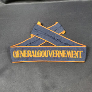 Generalgouvernement Cuff Title RARE (German Occupation)